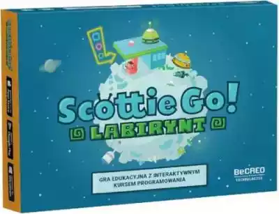 BeCreo Scottie Go! Labirynt Allegro/Kultura i rozrywka/Gry/Towarzyskie/Planszowe/Logiczne i edukacyjne