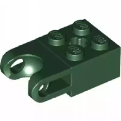 Lego Technic Brick 2x2 ciemny zielony 92013