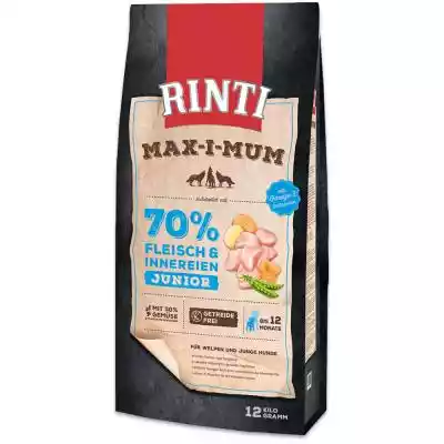 Rinti Max-i-mum Junior, kurczak - 12 kg Psy / Karma sucha dla psa / RINTI / RINTI Max-i-mum