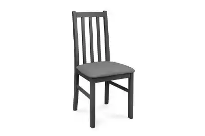 Krzesło drewno bukowe szare do jadalni Q Meble tapicerowane > Krzesła
