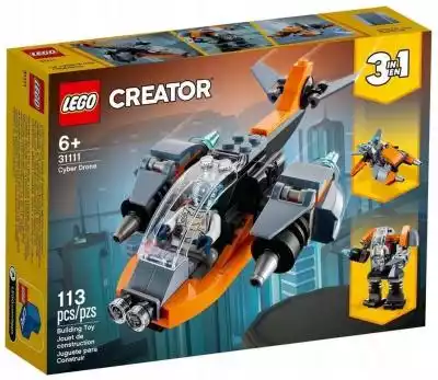 Lego Creator 3 w 1 Cyberdron 31111 Podobne : Lego Creator 31111 Cyberdron - 3040993