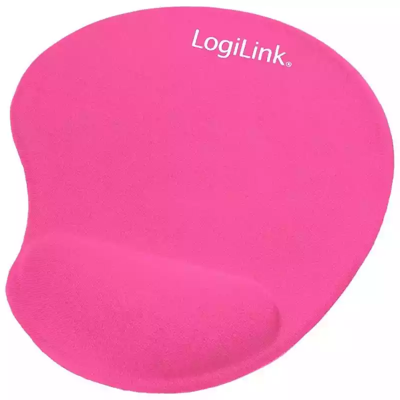 LogiLink Podkładka pod mysz żelowa, kolor różowy  ceny i opinie