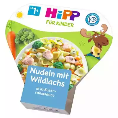HIPP - Pełnowartościowy posiłek warzywno-rybny dla małych dzieci po 1. roku,  do podawania na ciepło.