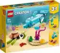 Lego, Creator 3in1, Delfin i żółw, 31128