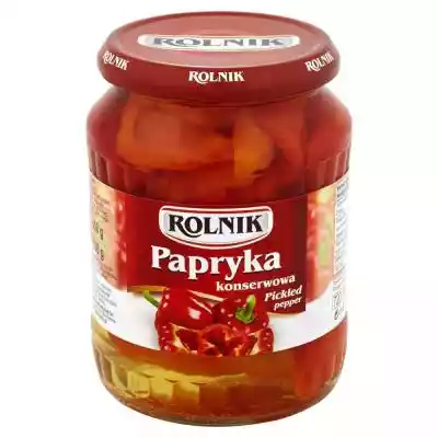 Rolnik Papryka konserwowa 650 g Podobne : Rolnik - Koncentrat barszczu czerwonego - 244000