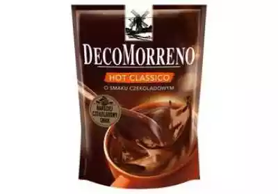 Napój instant o smaku czekoladowym. Dbając o najwyższą jakość,  wytwarzamy Decomorreno hot classico ze starannie dobranego kakao. Słodko-czekoladowy smak,  mocny aromat oraz aksamitna konsystencja sprawiają,  że Decomorreno jest wyjątkowe. Delektuj się tą intensywną przyjemnością!