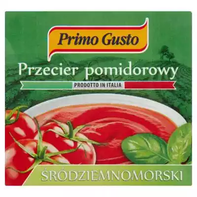 Primo Gusto - Przecier pomidorowy z bazy Podobne : Primo Gusto Pomidory krojone bez skórki 400 g - 841713