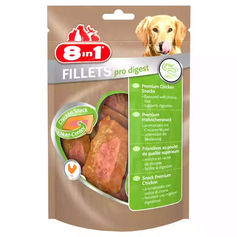 8in1 Fillets Pro Digest, 80 g - 3 x S 8in1 ceny i opinie
