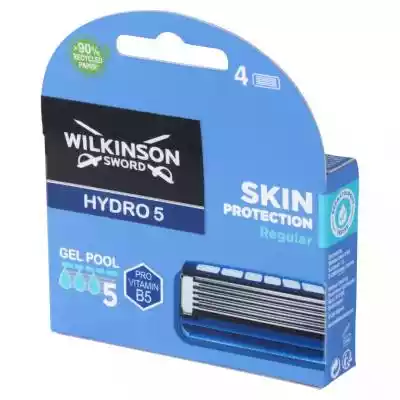 Wilkinson Sword - 4 wkłady hydro 5 Podobne : Folia hydrożelowa HOFI HyfroFlex Pro+ Back Protector do Apple iPhone 13 Pro (2 szt.) - 1447410