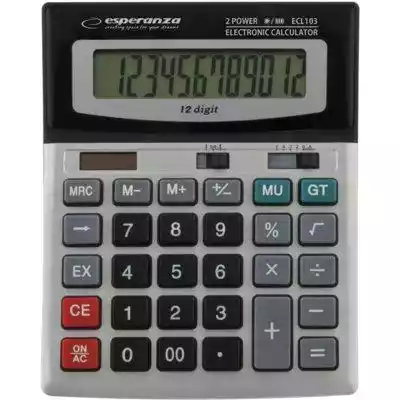 Esperanza ELEKTRONICZNY KALKULATOR BIURK Biuro/Kalkulatory