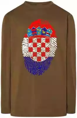 Chorwacja Flaga Odcisk Bluza Longsleeve  Podobne : Chorwacja Flaga Odcisk Bluza Longsleeve Rozm.L - 332247