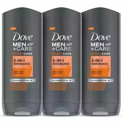 Dove Men+Care Sport Care żel pod prysznic 3x400ml