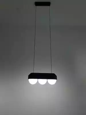 MOOSEE lampa wisząca DROPS 3 czarna.Nowoczesna,  a zarazem minimalistyczna lampa wpisująca się do każdego wnętrza.Uniwersalne połączenie kolorystyczne białych,  szklanych kloszy ze stalą węglową.Kolekcja Drops pozwala na kreatywne połączenie lamp ściennych oraz stworzenie aranżacji z model