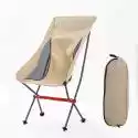 El Contente Zewnętrzne składane krzesło kempingowe Ultralekkie kompaktowe krzesła wędkarskie z torbą khaki