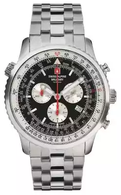 Sportowy chronograf Swiss Alpine Military 7078.9137 to męski zegarek z doskonałym szwajcarskim ruchem pod maską. ten...