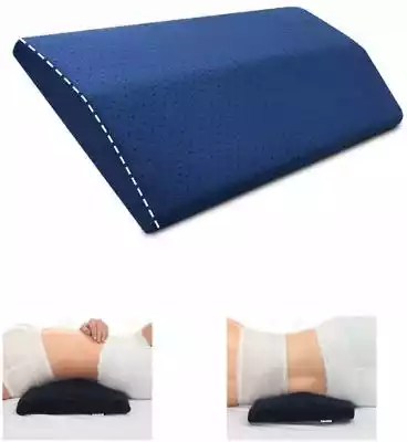 Wszechstronny - Ergonomiczna leżąca poduszka lędźwiowa do łóżka jest wszechstronna. Poduszka lordozy wspiera różne regiony ciała,  łagodząc niewygodny nacisk,  a wsparcie kręgów może złagodzić ból,  taki jak ból pleców. Podparcie lędźwiowe jest idealne dla osób śpiących na plecach (aby kol