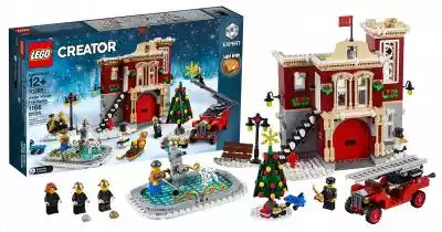 Lego 10263 Creator Expert Remiza strażac Podobne : Lego 10263 Remiza Strażacka Zimowej Wiosce Creator - 3050029