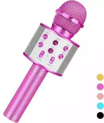 Yyqx Bezprzewodowy mikrofon karaoke Blue Elektronika > Audio > Elementy audio > Mikrofony