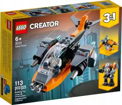 Lego Creator 31111 Cyberdron 3W1 Podobne : Lego Creator 31111 Cyberdron 3 w 1 - 3052631