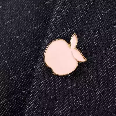 Przypinka, wpinka, pin różowe jabłko (22 Podobne : Przypinka, wpinka, pin srebrne liście 