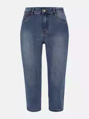 Niebieskie spodnie jeansowe damskie, dłu wady