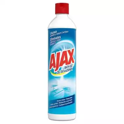 Ajax Łazienka Żel do łazienek 500 ml Podobne : AJAX BOOST Płyn uniwersalny soda oczyszczona + cytryna 1 l - 256149