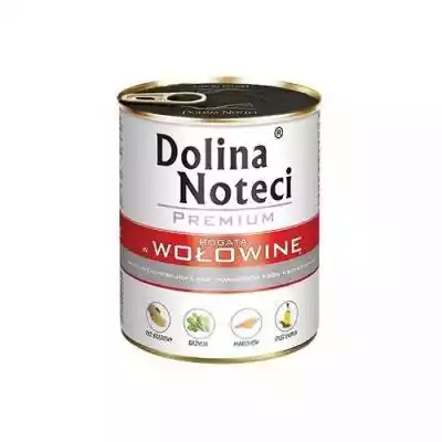 DOLINA NOTECI Premium bogata w wołowinę  Dla psa/Karmy dla psa/Mokre karmy