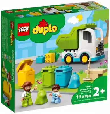 Lego Duplo 10945 Śmieciarka Wywrotka Rec Podobne : LEGO DUPLO 10945 Śmieciarka i recykling - 17293
