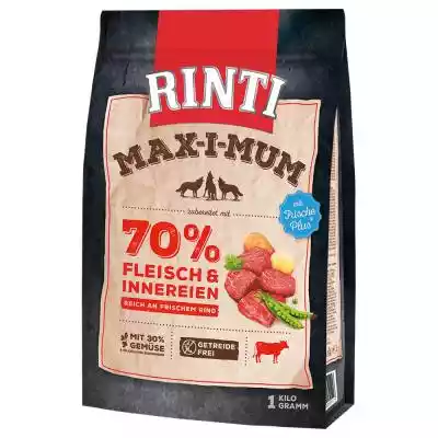 RINTI Max-i-mum, wołowina - 1 kg Psy / Karma sucha dla psa / RINTI / RINTI Max-i-mum