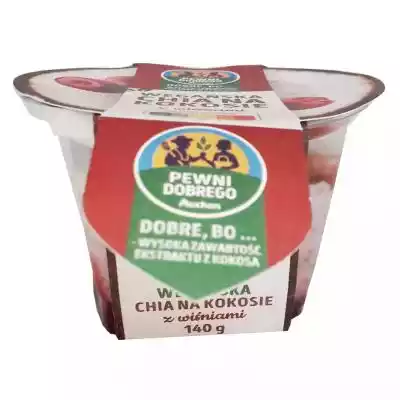 Pewni Dobrego - Wegańska chia kokosowa z Produkty świeże > Masło, mleko, nabiał, jaja > Serki i desery
