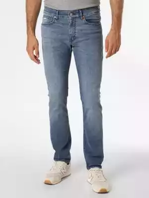 Modny krój slim fit,  przyjemny,  lekki materiał: jeansy Delaware marki BOSS Orange to nieodzowny i komfortowy dodatek o stylowym wyglądzie.