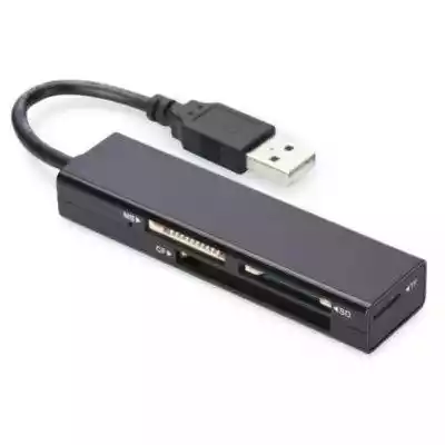 EDNET Czytnik kart 4-portowy USB 2.0 Hig Podobne : EDNET Czytnik kart 4-portowy USB 3.0 SuperSpeed (Compact Flash, SD, Micro SD/SDHC, Memory Stick), czarny - 320882