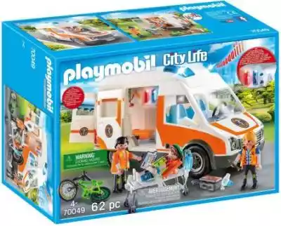 Playmobil 70049 City Life Ambulans Z Akc Podobne : Playmobil 9360 City Action Pojazd Jednostki Specjalnej - 21300