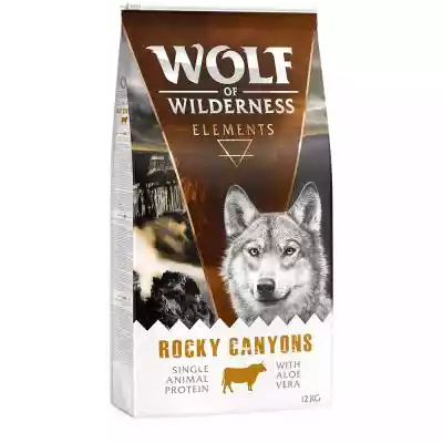 Dwupak Wolf of Wilderness „Elements”, 2  Podobne : Dwupak Wolf of Wilderness „Elements”, 2 x 12 kg - Rocky Canyons, wołowina - 348066
