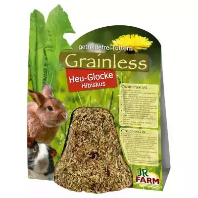 JR Farm Grainless dzwoneczek z siana z h Podobne : JR Farm Grainless Snack plus w pakiecie przysmak dla królików i gryzoni - 3 smaki, 300 g - 337497