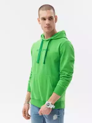 Bluza męska w mocnych kolorach - zielona Podobne : Zielona chłopięca bluza z kapturem B-STYLE JUNIOR - 27643