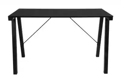Nowoczesne biurko metalowe czarne ARCTO Podobne : Nowoczesne krzesło do biurka czarno-szare TARIS - 161457