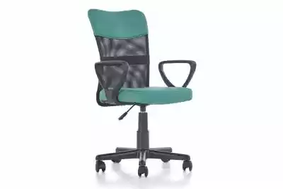 Fotel obrotowy młodzieżowy zielony SYLVA Podobne : Fotel obrotowy Lux orzech/czarny - 574320