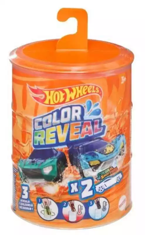 Hot Wheels Zestaw pojazdów Color Reveal 2-pak Hot Wheels ceny i opinie