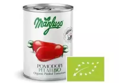MANFUSO Pomidory bez skórki BIO 400 g Podobne : Mutti Pomidory Pelati Bez Skóry 400 G - 137253
