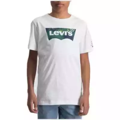 T-shirty z krótkim rękawem Dziecko Levis  -  Biały Dostępny w rozmiarach dla chłopców. 8 lat, 10 lat, 3 / 4 lata.