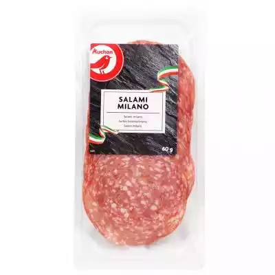 Auchan - Salami milano Podobne : Auchan - Salami z papryką - 226361