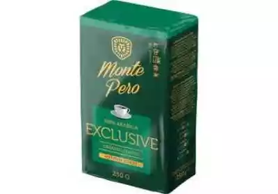 MONTE PERO Exclusive kawa mielona 250 g Podobne : ZACZAROWANY PARYŻ kawa rozpuszczalna, 1000g - 34944