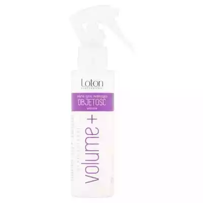 Loton Professional Volume-spray zwiększa Podobne : Loton Care & Styling Regenerująca maska do włosów z płynnym jedwabiem 500 g - 847347