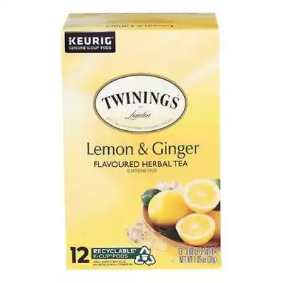 Twinings Tea Lemon & Ginger Herbal Tea K 