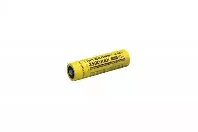 <H1><SPAN>Akumulator Nitecore 18650 NL1835 3500mAh﻿</SPAN></H1><P><SPAN>Akumulator o pojemności 3500 mAh. Zapewnia ponad 500 cykli ładowania.﻿<BR>Akumulator zastępuje dwie baterie CR123,  ale jest odrobinę dłuższy i szerszy od dwóch baterii CR123. 