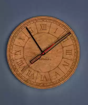 Dekoracyjny, drewniany zegar na ścianę - Podobne : Dziadek do orzechów Gerlach Solid - 180921