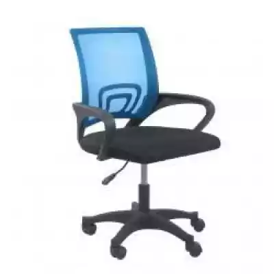 Fotel obrotowy Kobra niebieski Podobne : Fotel do biurka obrotowy niebieski FLAVO - 164047