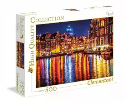 Clementoni 500 Elementów Amsterdam Podobne : Gra edukacyjna CLEMENTONI Cztery pory roku C50608 - 1385335