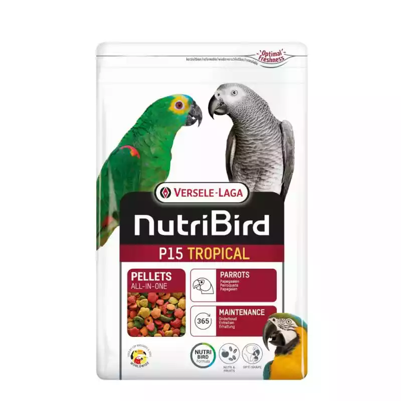Pokarm dla papug Nutribird P15 Tropical - 10 kg Versele Laga ceny i opinie
